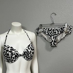 Victoria’s Secret Bikini with Gold Tone Accents